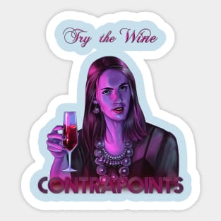 Try the Wine Cutout Sticker